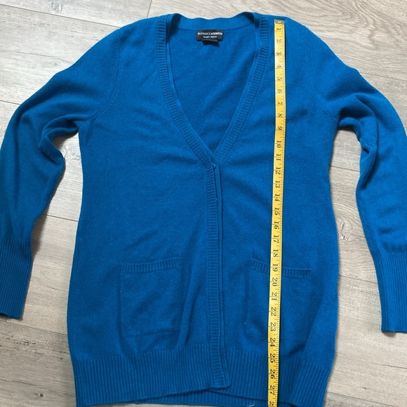 Sutton Cashmere Vneck Cardigan - Picture 3 of 6